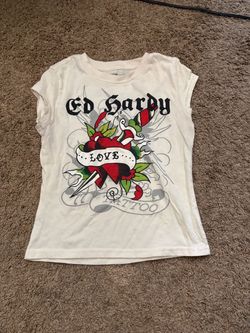 Ed Hardy crop top