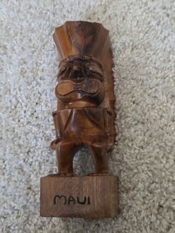 Hand Carved Tiki.