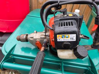 Gas powered drill