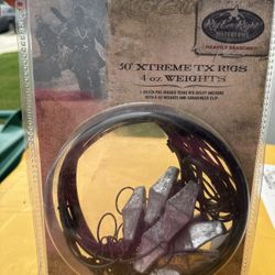  Rig 'Em Right HEAVILY SEASONED 30” Decoy Anchors 4 Ounce Egg Weights