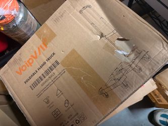 VoipVII Foldable Hand Truck 500lbs