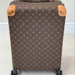 Louis Vuitton Monogram Canvas Horizon 50 Travel Suitcase LV Factory Stickers