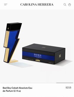 Carolina Herrera Bad Boy Cobalt Absolute EDP 5.1 oz