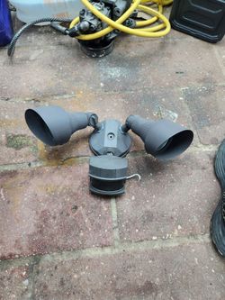 LED Flood light with motion sensor