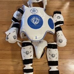 Complete Taekwondo Sparring Gear Set – Excellent Condition  
