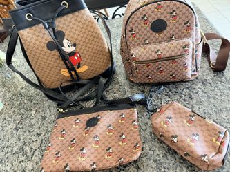  Mickey Mouse Bags Set