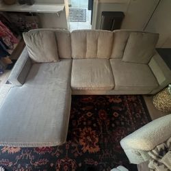 Clean And Comfy Sofa With Reversible Chaise
