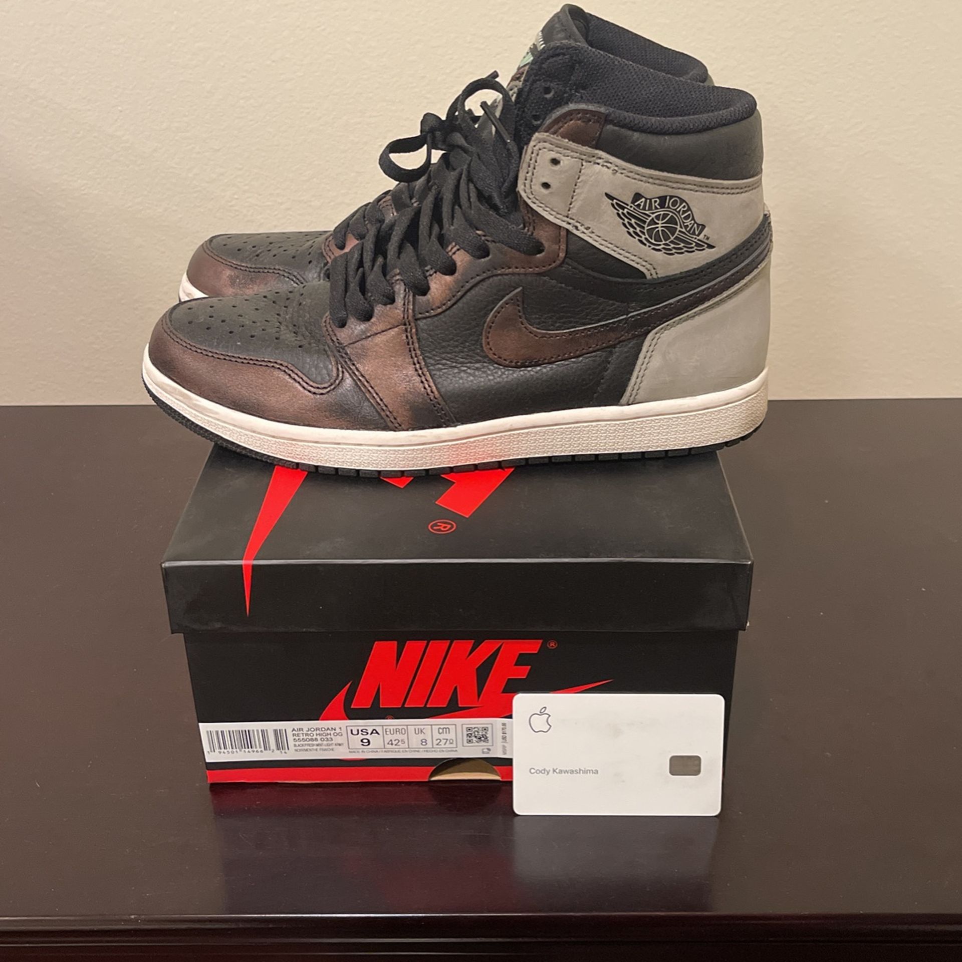 Air Jordan 1 High OG Rust Shadow Size 9 for Sale in Orange, CA