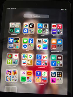 Apple iPad with Space Gray Finish