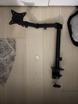 Black Monitor Arm Desk Mount VESA