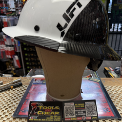 LIFT Full Brim Black & White Safety Hard Hat