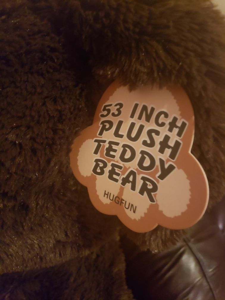 Hugfun 53 inch plush teddy bear