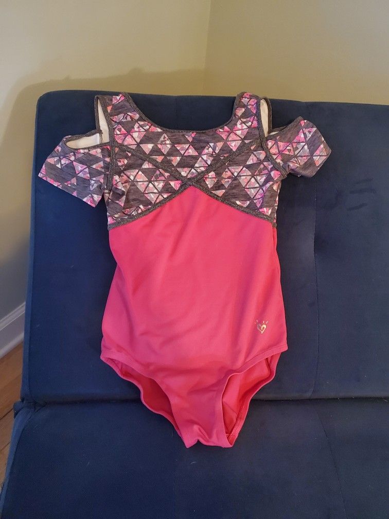 Justice Cold Shpupder Size 10 Leotard