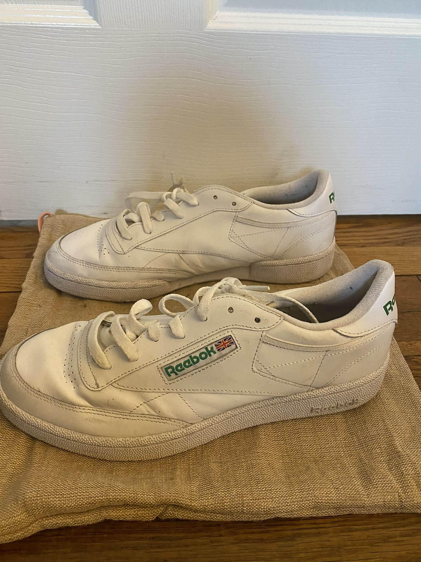 Reebok Mens Club C 85 (Green) Sz. 11 US