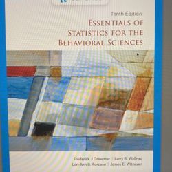 Essentials Of Statistics For The Behavioral Sciences 10th Edition