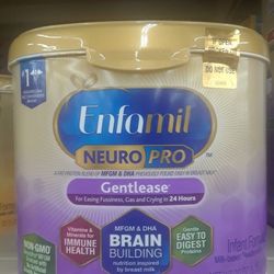 Enfamil Gentlease Neuro-Pro Baby Formula (4-pack bundle)