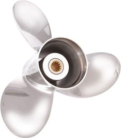Solas 2441-133-17 Titan Stainless Steel 3-Blade Propeller - RH, 13.25" Diameter x 17" Pitch