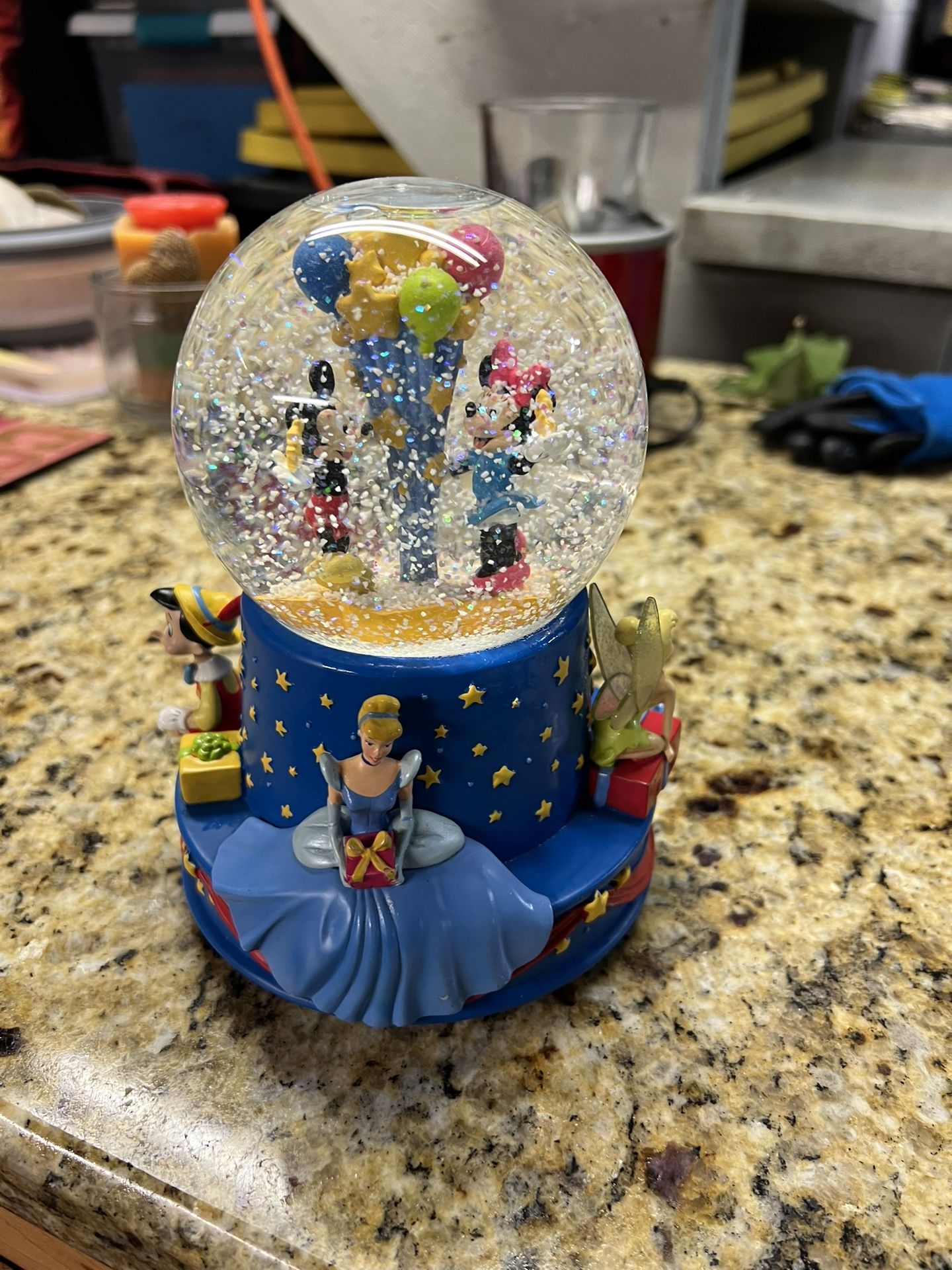 100 Anniversary Disney Musical Snow Globe