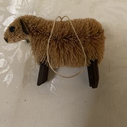Vintage Sheep Tree Decoration 