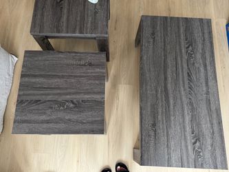 3-Piece Coffee and Side Table Set