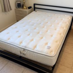 Full Size Bed Frame And Mattress 