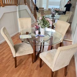 Table And 4 Chairs 