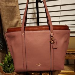 Coach Leather Tote New