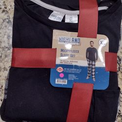 Men's Micro Fleece Sleep Set 