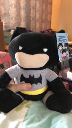 BATMAN PLUSH BANK.NEW W TAGS!