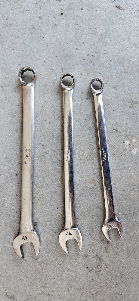 Snap On 3 Wrench Set