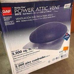 GAF Master Flow ERV5BLQCT Roof Mount Attic Vent. Less than Half Price