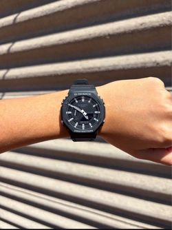 Casio G-Shock GA2100 Black White Dial