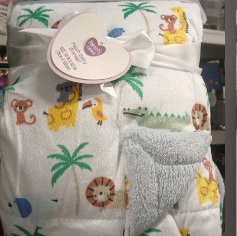 Safari Theme Blanket On Sale $10