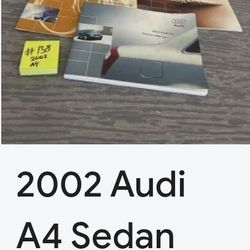 2002 Audi A4 Owners Manual