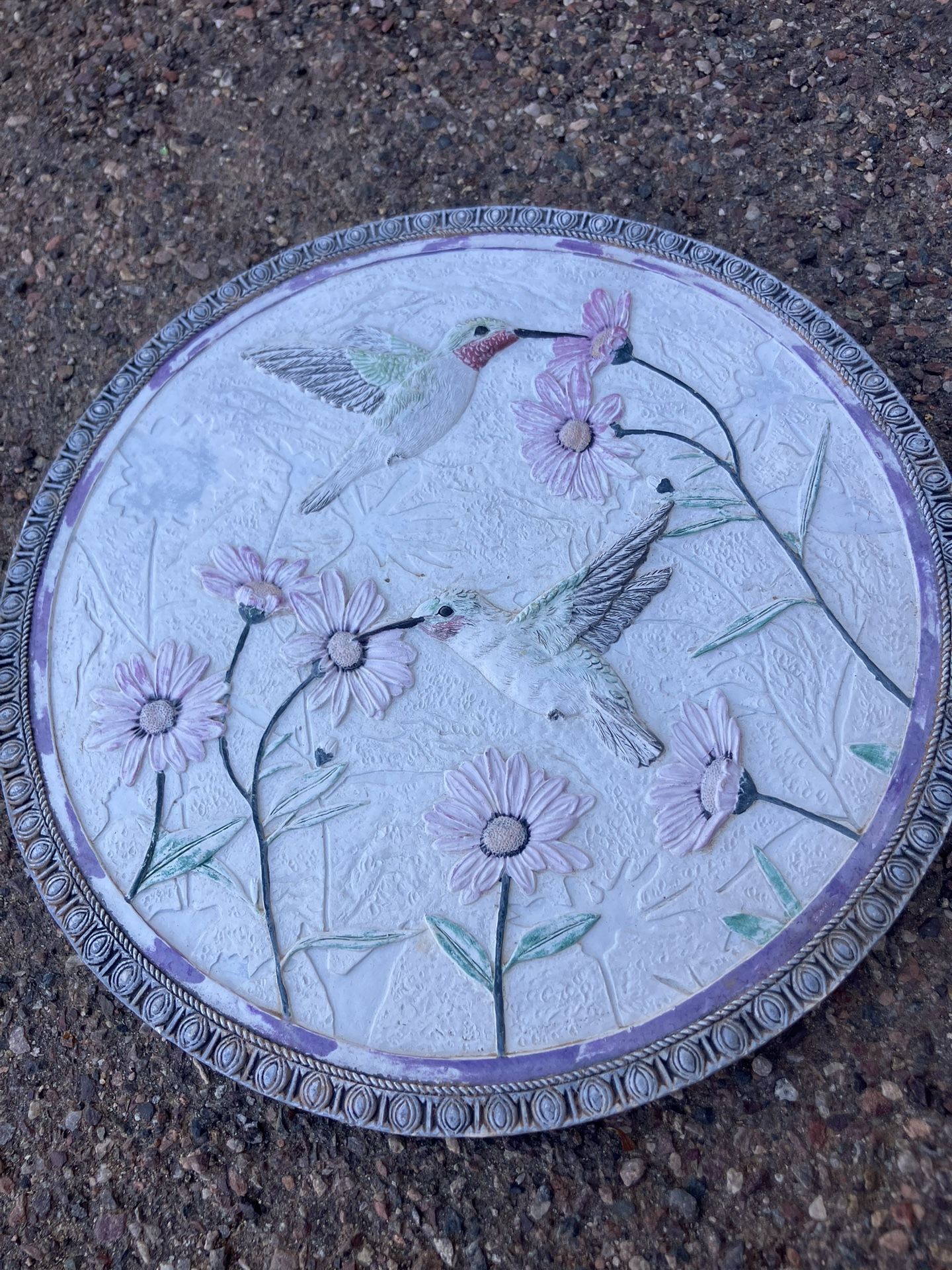 Hummingbird Flowers Wall Art