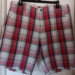 Y2k Plaid Shorts Size 40