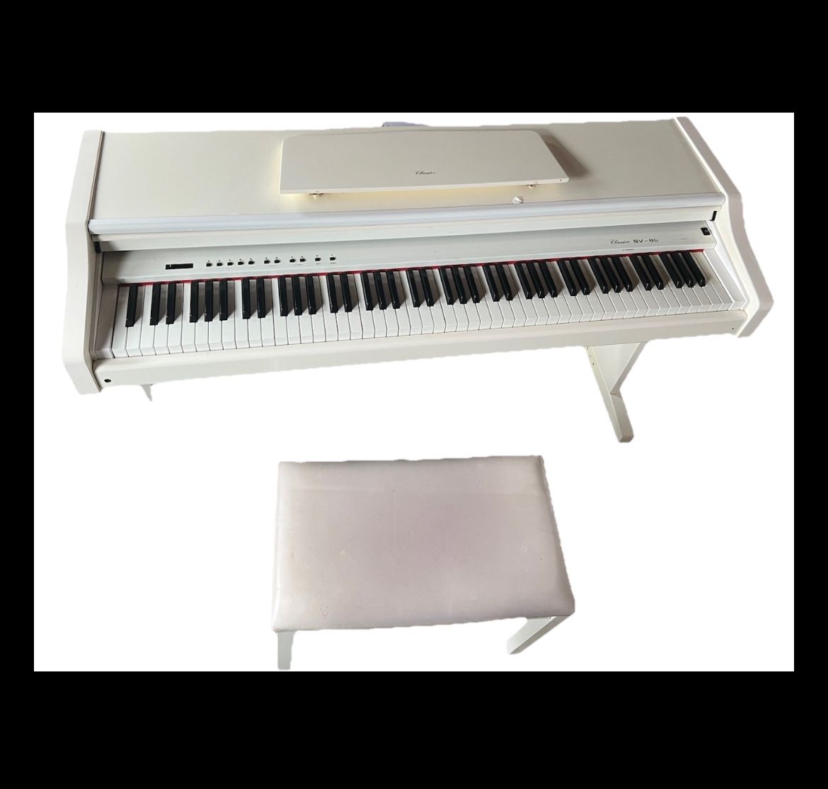 🎹 Viscount Classico SV-80 White Digital Piano – Play, Learn & Enjoy! 🎶