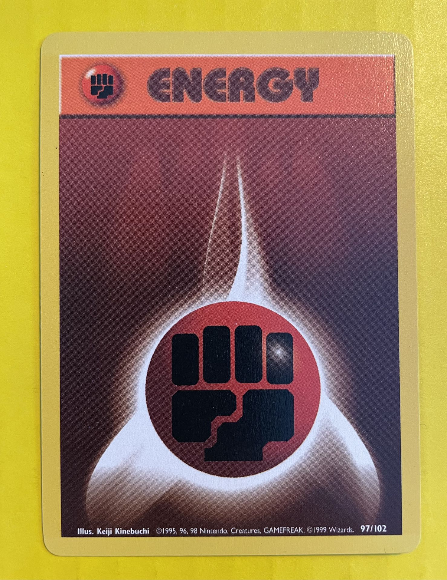 Pokemon Basic ENERGY Fighting Energy