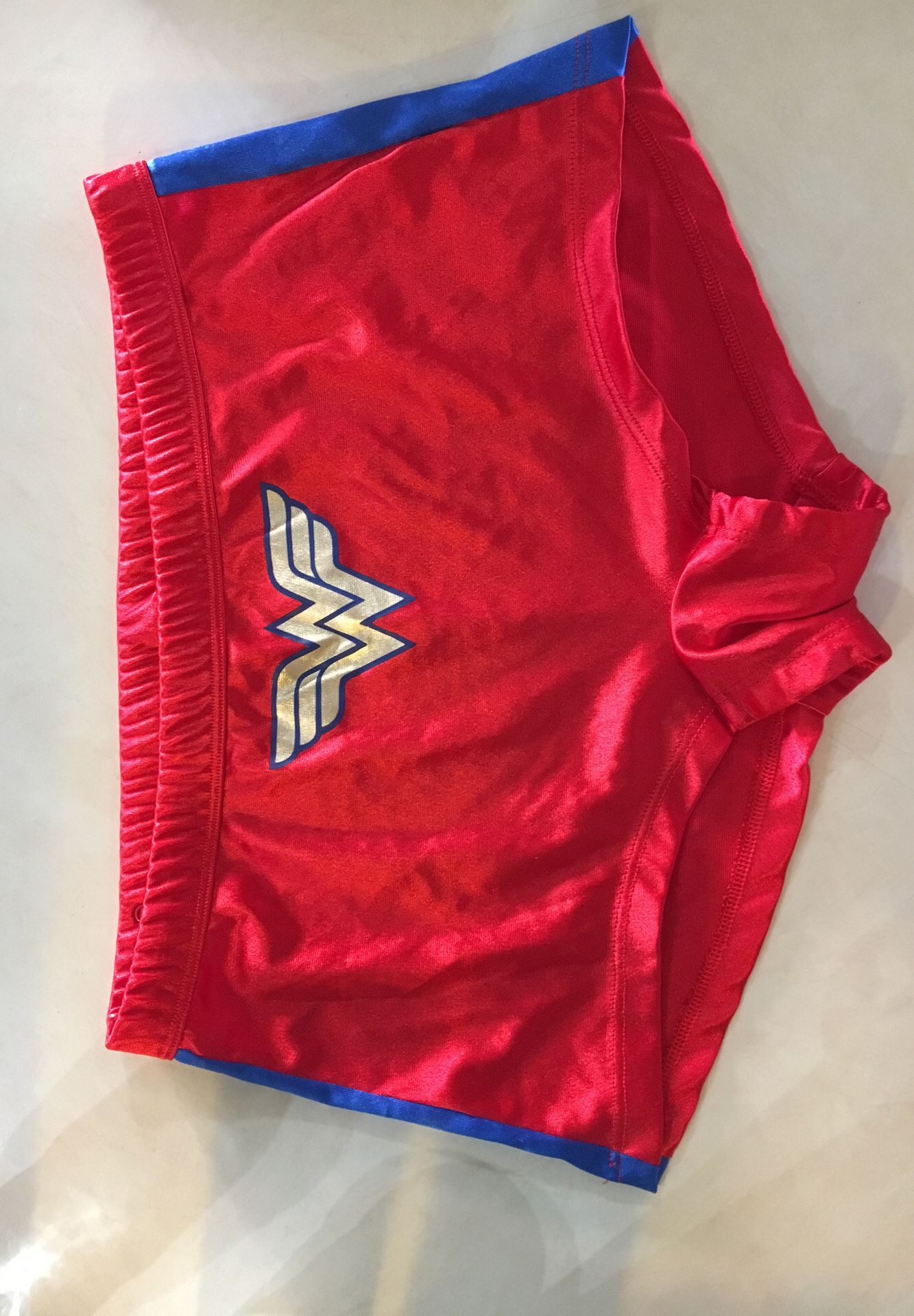 Wonder Woman costume shorts
