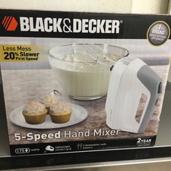 Black And Decker Hand Mixer