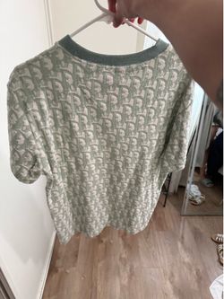 dior shirt blue size small