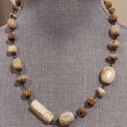 SILPADA AFRICAN OPEL NECKLACE & BRACELET SET 