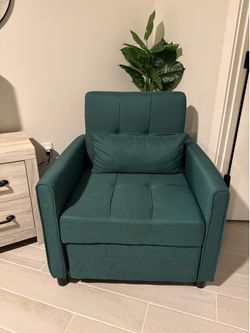 3-in-1 Convertible Pull-Out Accent Chair