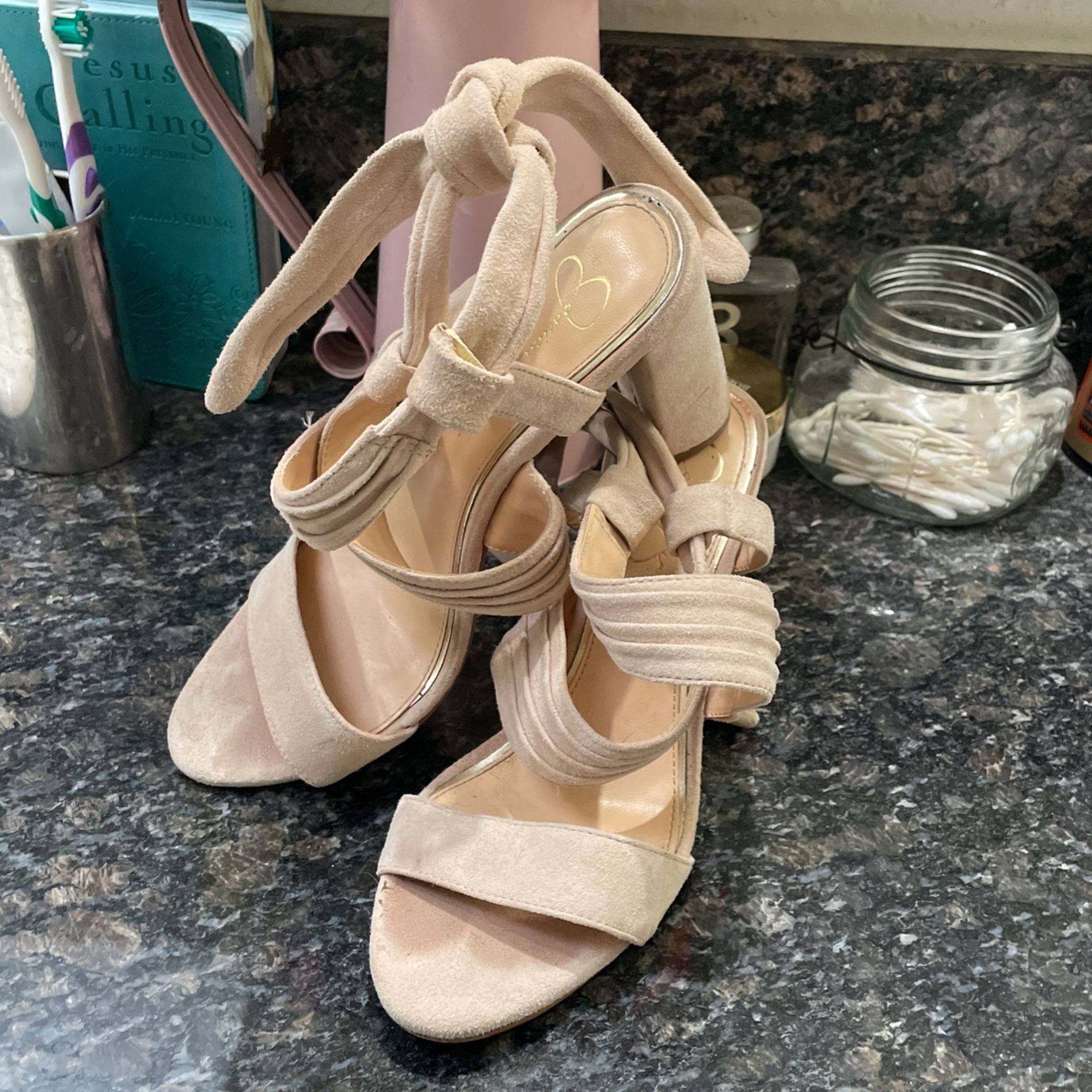 Jessica Simpson Rose/Pink Heels.