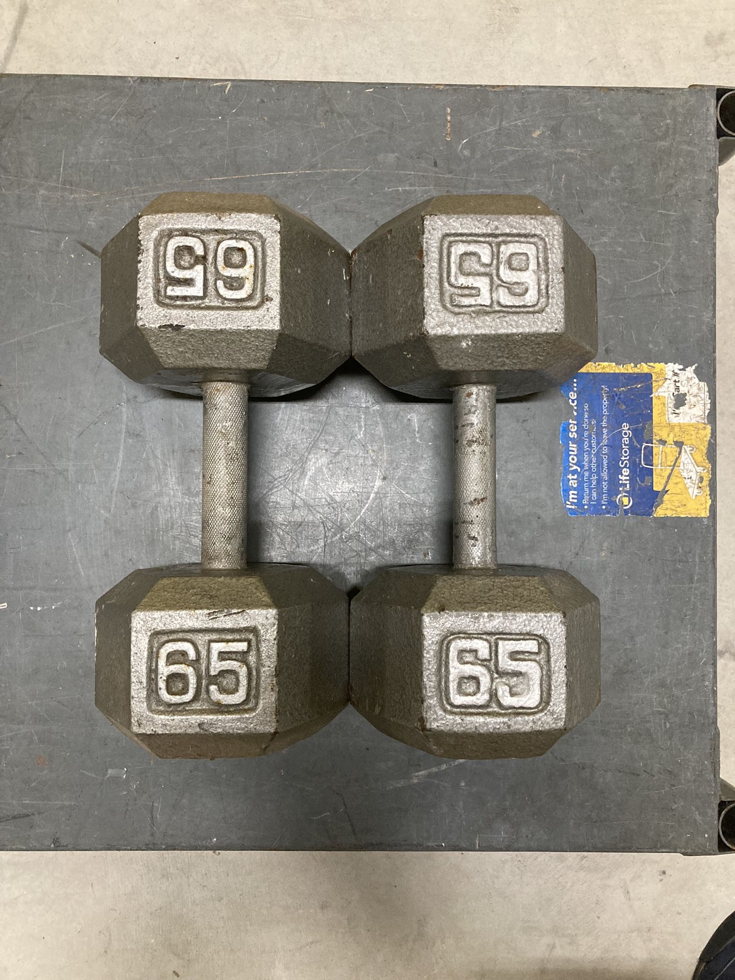 65 lbs best sale dumbbells for sale