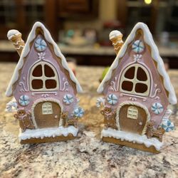 Pink Gingerbread House