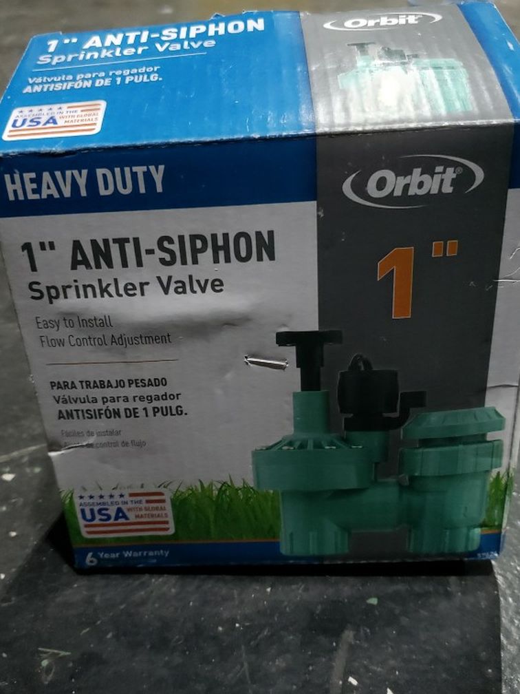 orbit 1 anti siphon sprinkler valve