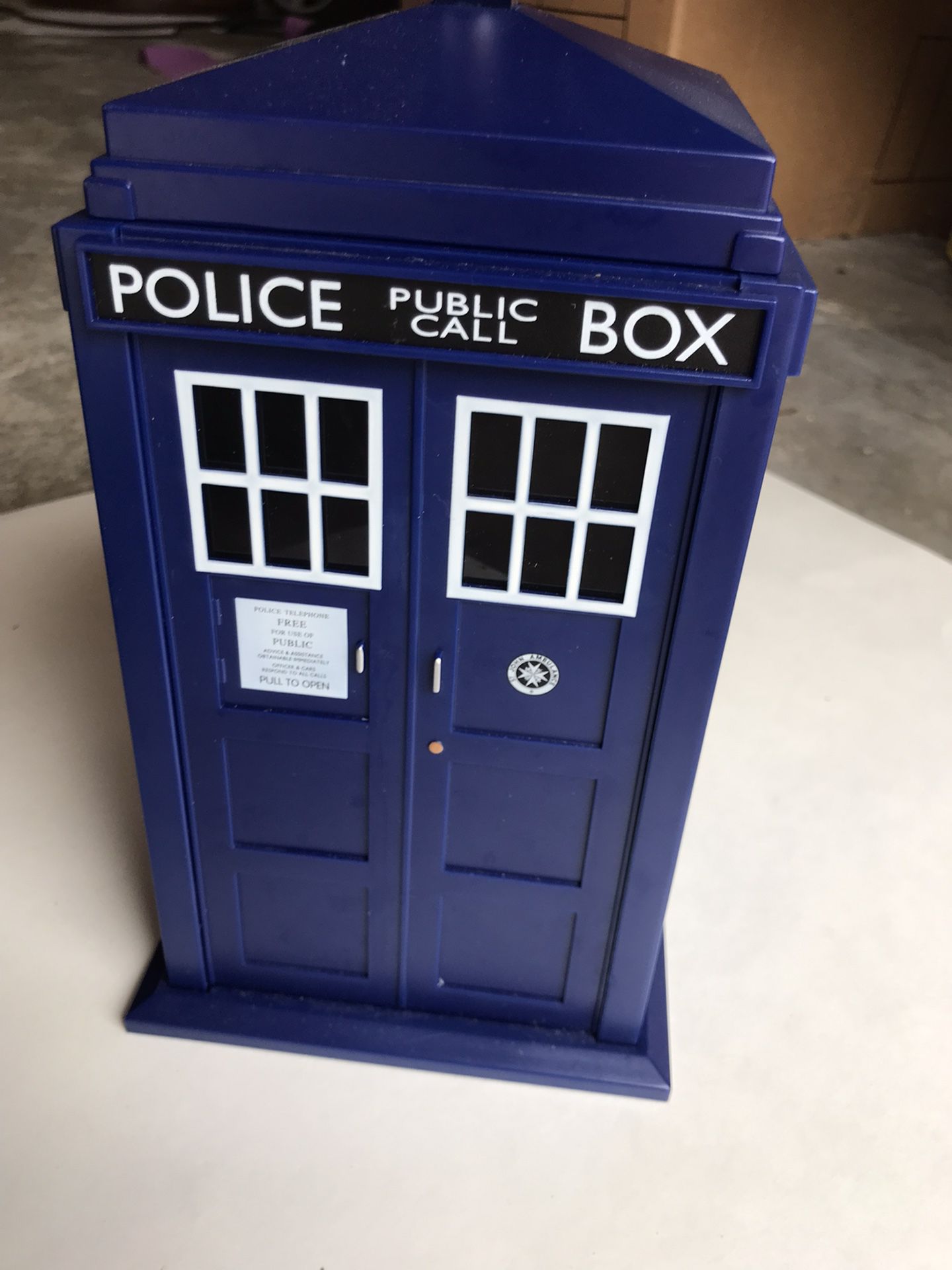 Doctor Who  TARDIS “ Cookie Jar”