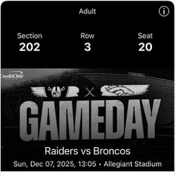 Broncos Vs Raiders