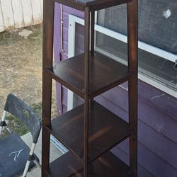 Wood Standing Shelves
